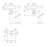 Connect Cube Lavabo 60 E794501