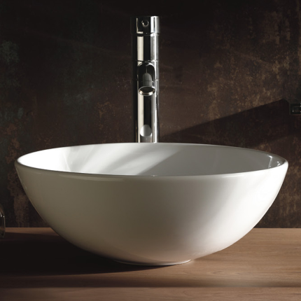 Premium nadgradni lavabo simple 3 E-6015 matt white